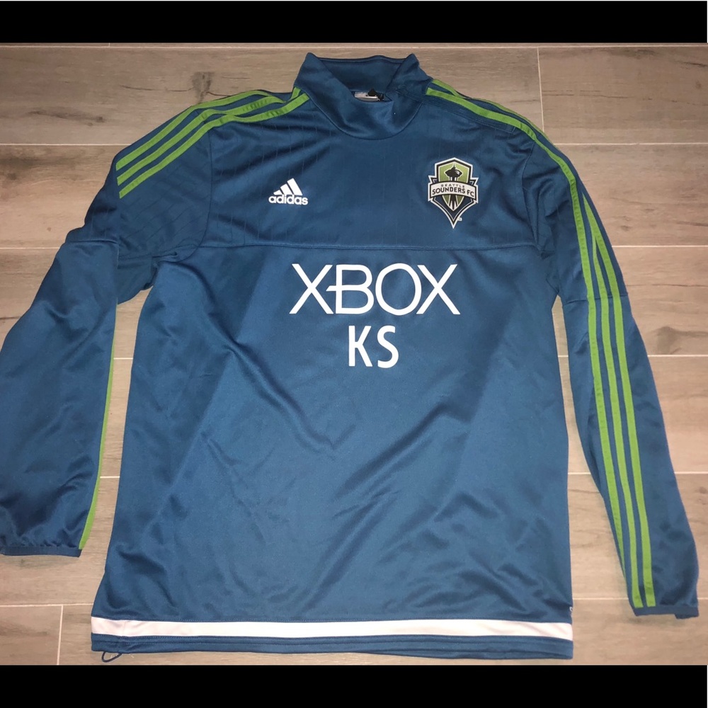 Adidas Seattle Sounders Climacool jacket shirt